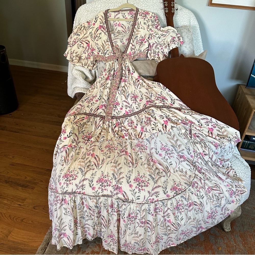 Spell and the gypsy collective Maisie BambI high low maxi dress XS EUC - Picture 8 of 16
